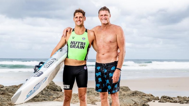 Trevor Hendy says competing with his son TJ is “living the dream”, and he’s finally the man he wants to be. Picture: Supplied