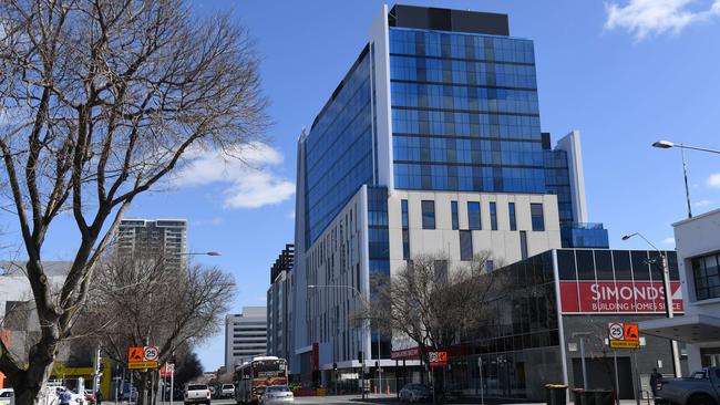 The new Calvary Adelaide Hospital is handed over this week. Picture: Tricia Watkinson