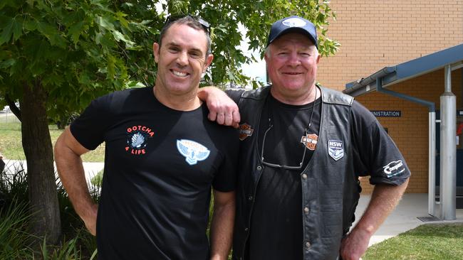 Brad Fittler and Ian Schubert have been the inspiration for Hogs for the Homeless tour.