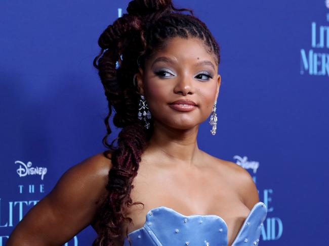 Halle Bailey starred in The Little Mermaid, which was released last year. Picture: Lisa Maree Williams/Getty Images