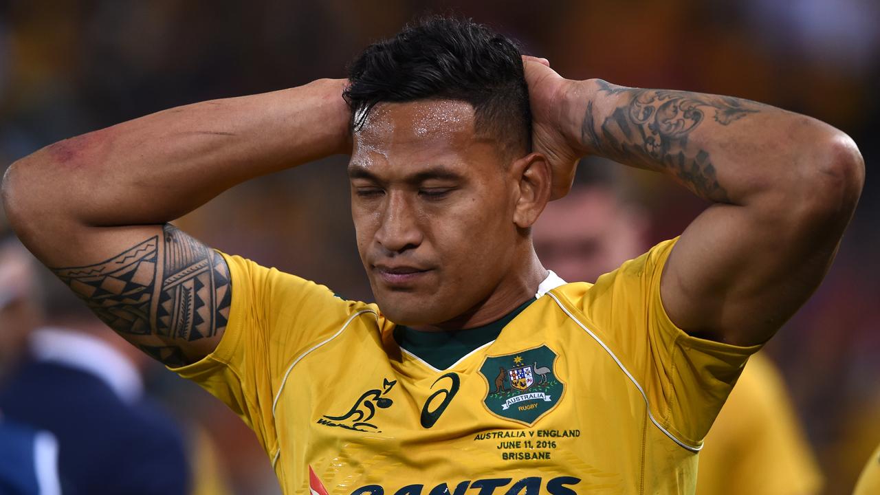 Wallabies star Israel Folau is fighting for his career.