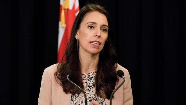 New Zealand's Prime Minister Jacinda Ardern. It is her first visit to the Gold Coast since she become Prime Minister AFP PHOTO / Marty MELVILLE