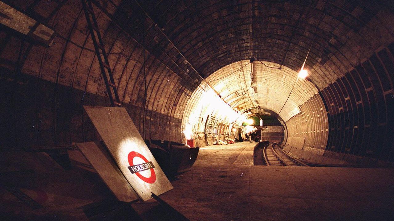 Aldwych station in central London has been closed since 1994. Picture: AP Photo/Bridget Jones