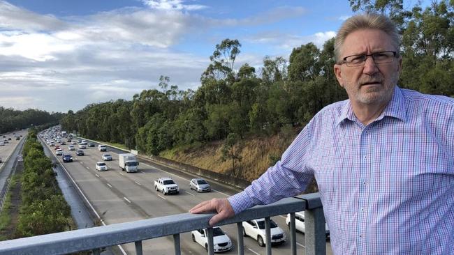 Coomera MP Michael Crandon concerned about traffic on the M1.