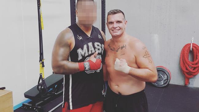 The boxing coach drove a man and his pal to a Warwick Farm unit in late 2018. Picture: Facebook