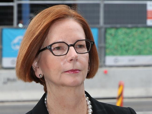 Gillard makes rare political statement