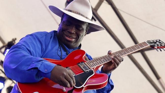 Eugene ‘Hideaway’ Bridges, performing at Blues on Broadbeach, will return to Australia to headline the reopening of Lefty’s in late February. Picture: Jerad Williams