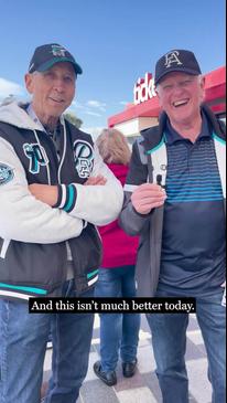 Port Adelaide fans line up for home finals tickets