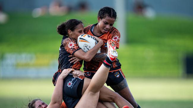 2024 Deadly Cup Carnival between the Indigenous All Stars and Territory All Stars. Picture: Pema Tamang Pakhrin