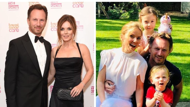 Geri Halliwell and Christian Horner