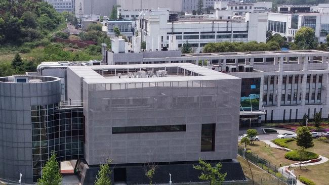 The P4 laboratory at the Wuhan Institute of Virology in Wuhan. Picture: AFP.