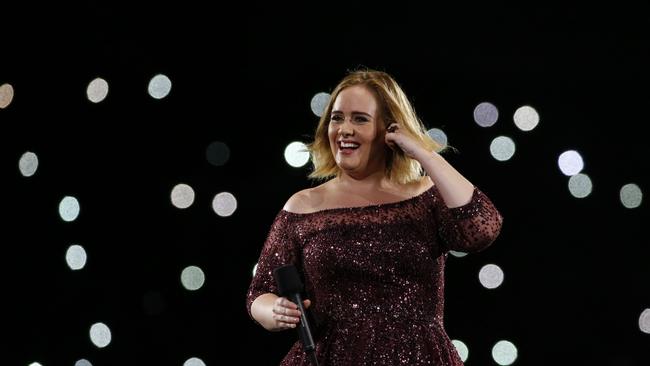 Adele’s Brisbane  concert was soured for local woman Leisa Marie Bennett who says she endured abuse at the hands of the woman seated next to her. Picture:  Glenn Hunt/Getty Images
