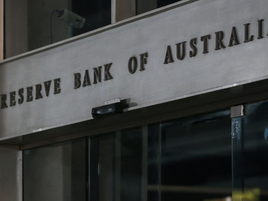 The Reserve Bank in Sydney – as grey on the outside as it is making many Australians feel on the inside as interest rate rises continue to place households under pressure, the latest landing on Melbourne Cup Day this week. Picture: NCA NewsWire/Gaye Gerard