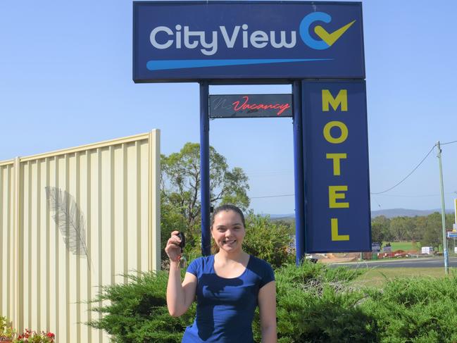 Nina Bloom City View motel owner