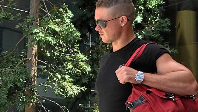 DISQUALIFIED driver Daniel Bowles, 28, is now off the road for another two years after he was caught driving, telling police he was taking his pregnant wife to Ipswich hospital. Picture: Ross Irby