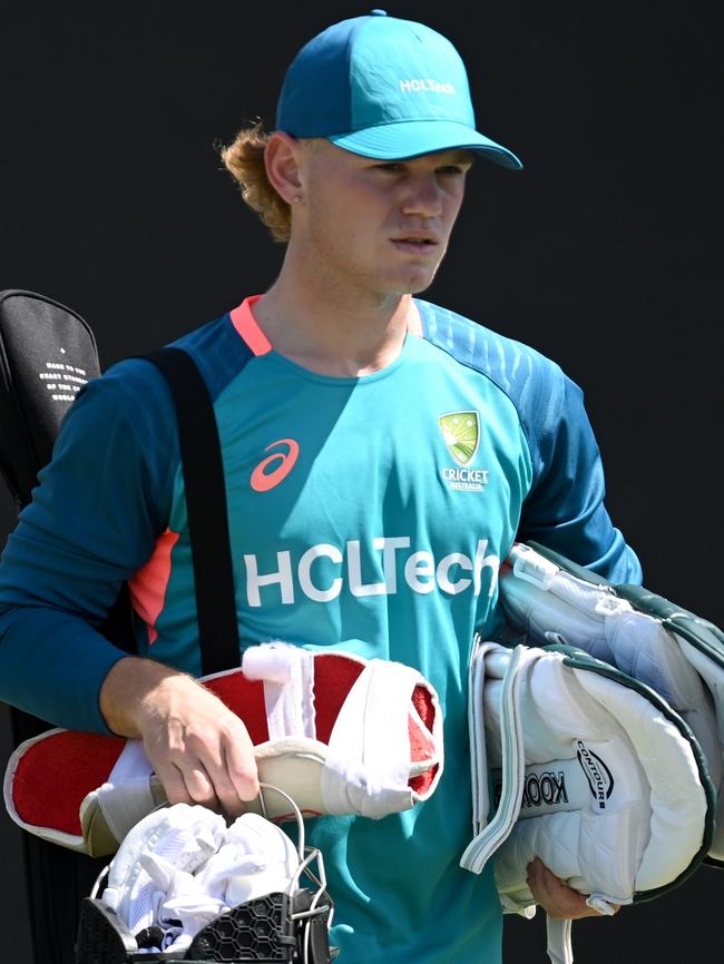 Jake Fraser-McGurk was on the Australian World Cup squad. Picture: Gareth Copley/Getty Images