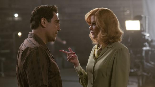 Javier Bardem and Nicole Kidman in Being the Ricardos