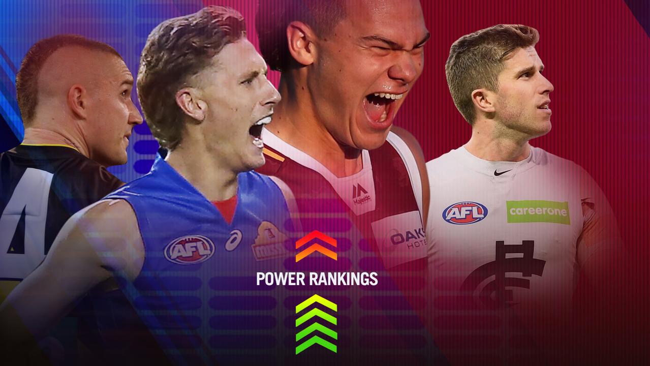 AFL Power Rankings AFL Power Rankings Round 7, Fox Footy’s ranking of