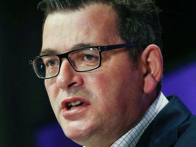 MELBOURNE, AUSTRALIA - NewsWire Photos JULY 29, 2020 : Victorian Premier Daniel Andrews announcing the latest coronavirus infection numbers across the state of Victoria which is in the middle of a second wave of COVID-19. Picture : NCA NewsWire / Ian Currie