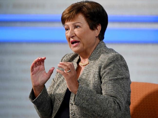 International Monetary Fund managing director Kristalina Georgieva. Picture: AFP