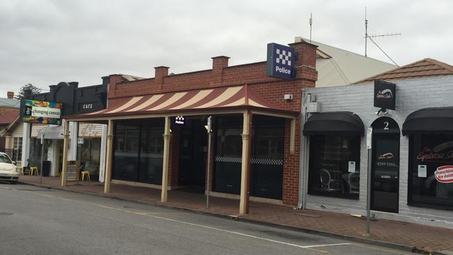 The Glenelg police station on Sussex St.