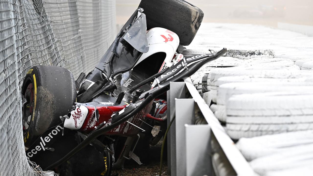 It took some effort to get him out of there. (Photo by Ben Stansall / AFP)