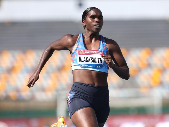 NATHAN AUSTRALIA Friday 6th December 2024 - Australian All Schools Championships at QSAC in Brisbane - U/20 Girls Para 100 metres, Telaya Blacksmith Picture David Clark