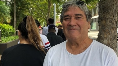 Antonio Gonzalez of Greenacre at Centrelink Bankstown. Picture: Lawrence Machado 