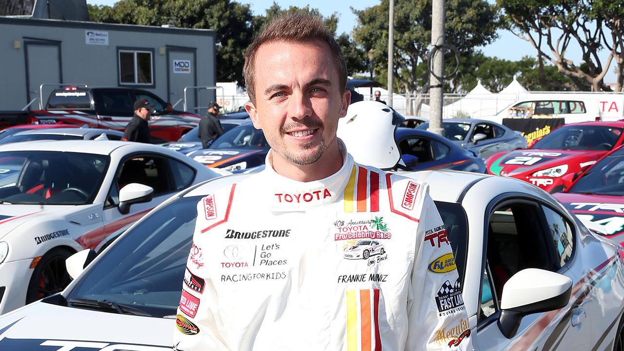 Hollywood child star Frankie Muniz announced he will compete in the ARCA Menards Series. (Photo by Frederick M. Brown/Getty Images)