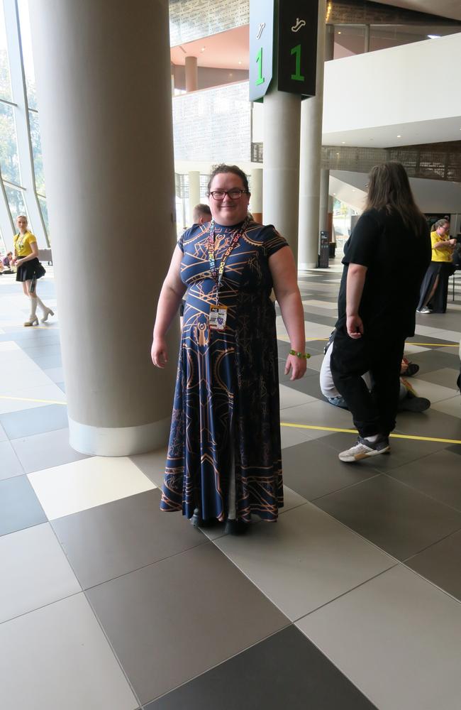 Jessica at the 2024 PAX Aus Convention at the Melbourne Convention and Exhibition Centre. Picture: Gemma Scerri