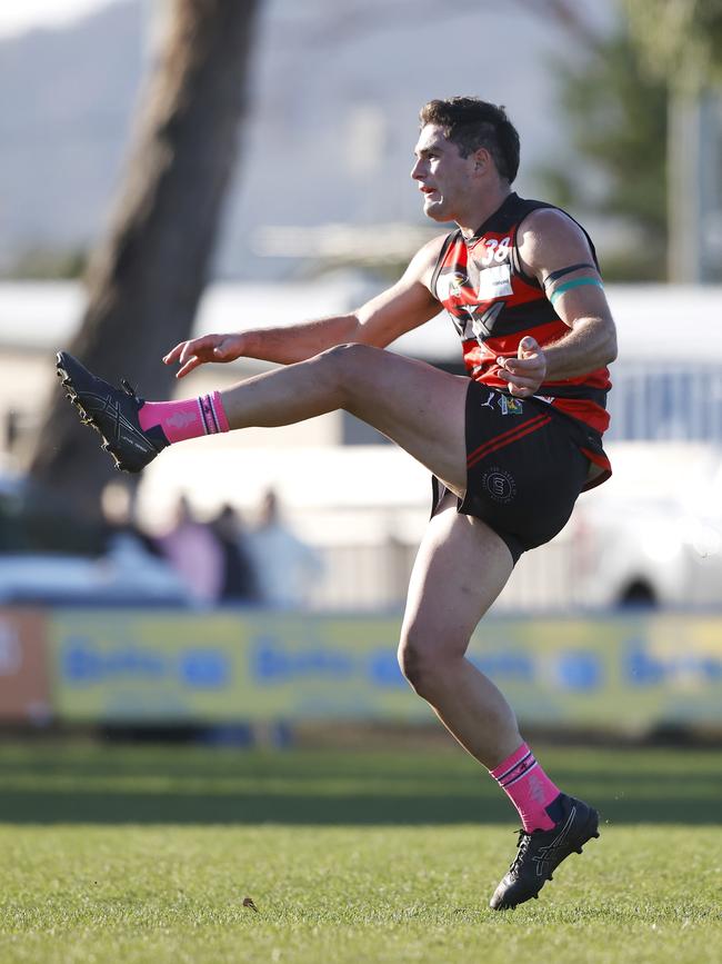 Cambell Hooker kicked four goals to take his season tally to 16. Picture: Nikki Davis-Jones