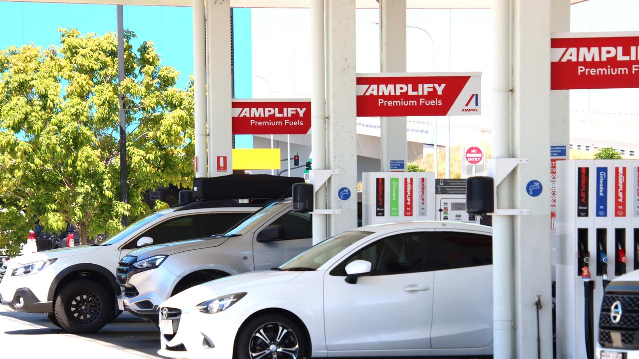 Brisbane motorists paid 15c a litre more at their price peak compared to Sydney. Picture: David Clark