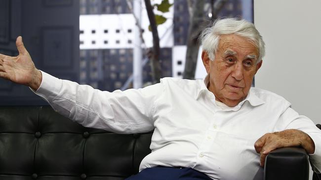 Multi-billionaire developer Harry Triguboff tips hundreds of units and thousands of serviced apartments into NSW and Queensland rental pool. Picture: John Appleyard