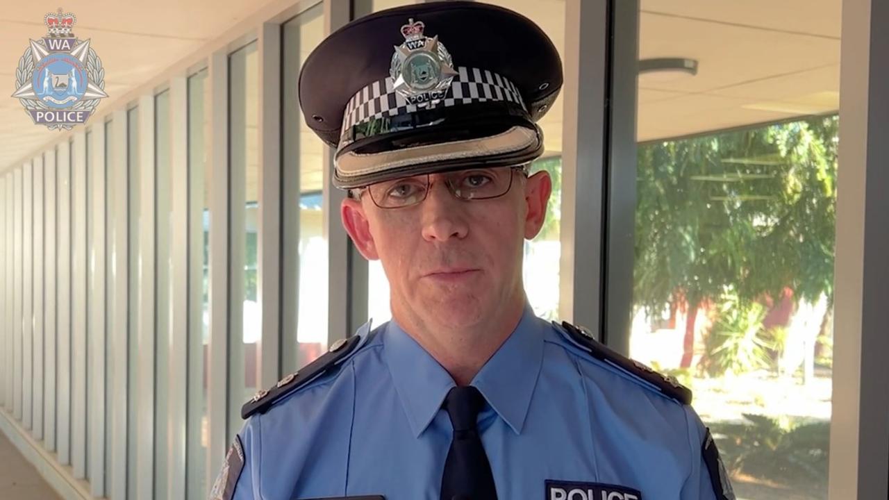 WA Police Superintendent Steve Thomas commended the actions of people who were first on the scene.