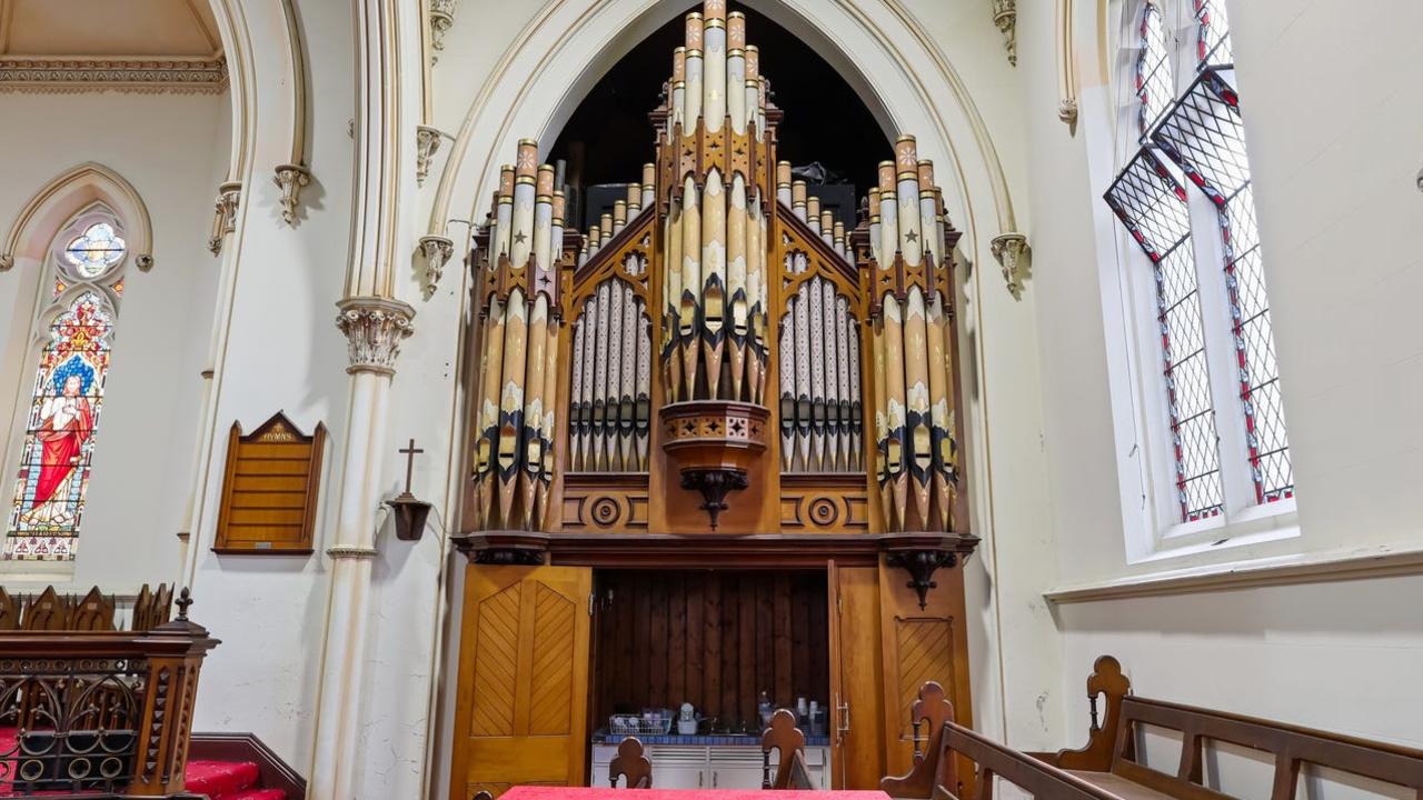 The organ inside might be heritage protected, as is the building’s exterior.