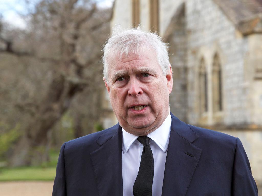 Prince Andrew spoke publicly for the first time since his controversial 2019 TV interview, where he discussed his friendship with disgraced billionaire, Jeffrey Epstein. Picture: AFP