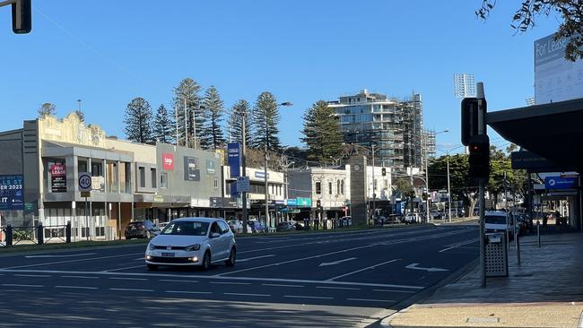 The almost completed Horizon apartments as seen from the intersection of Wells Street and Nepean Highway. Picture: Lucy Callander