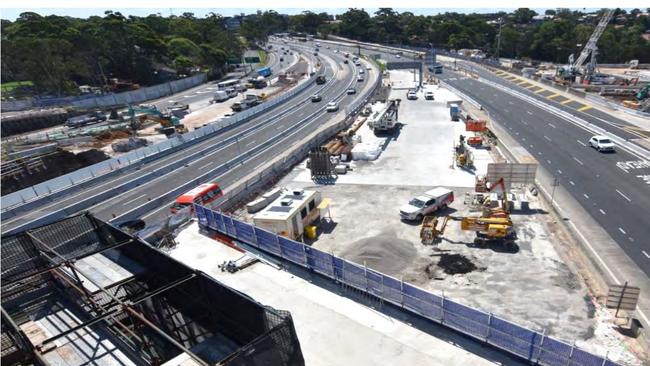 The Western Harbour Tunnel would connect Rozelle with the Warringah Freeway on the north shore.