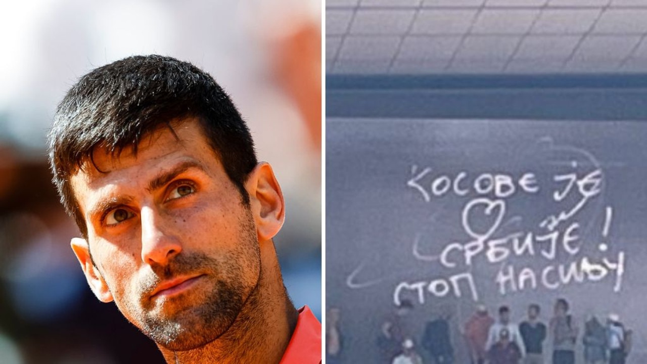 Novak Djokovic sparks controversy with eight-word message at French Open