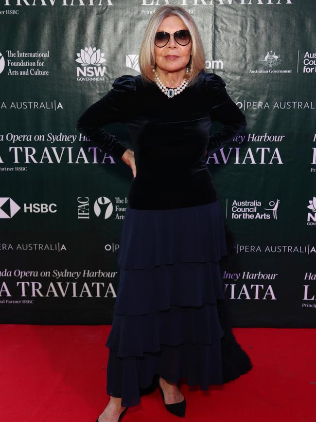 Carla Zampatti attends opening night of La Traviata on March 26. Picture: Don Arnold