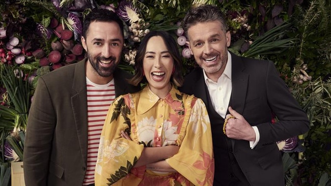 MasterChef judges Melissa Leong, Jock Zonfrillo and Andy Allen. Picture: Ten