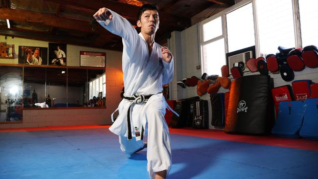 Tsuneari Yahiro will be the first Australian to compete in karate at an Olympics.