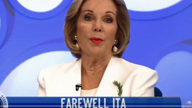 Ita Buttrose explains her departure.