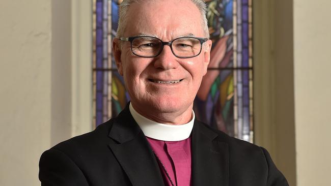 Archbishop Philip Freier, who leads the Anglican Church in Australia has said he will vote no. Picture: Ellen Smith