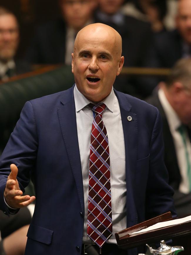 Former Education Minister Adrian Piccoli pushed for the tough new rules. Picture: Toby Zerna