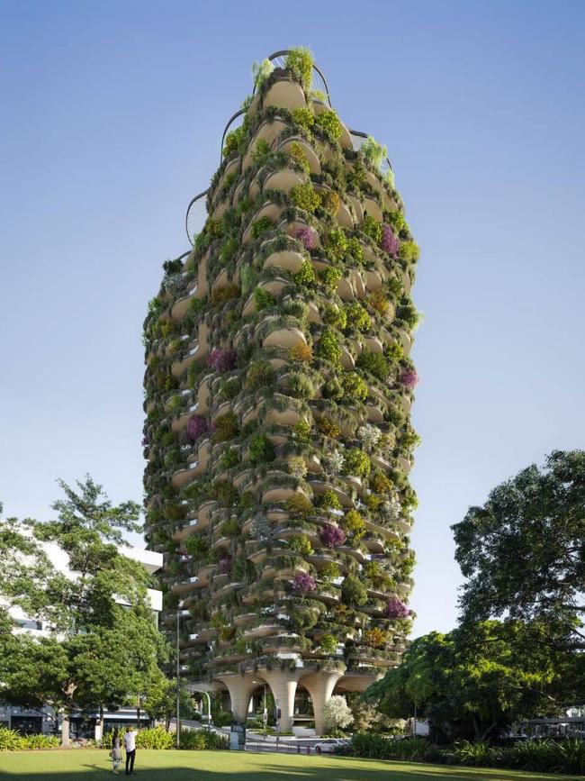 Artist impression of Aria Property's Urban Forest.