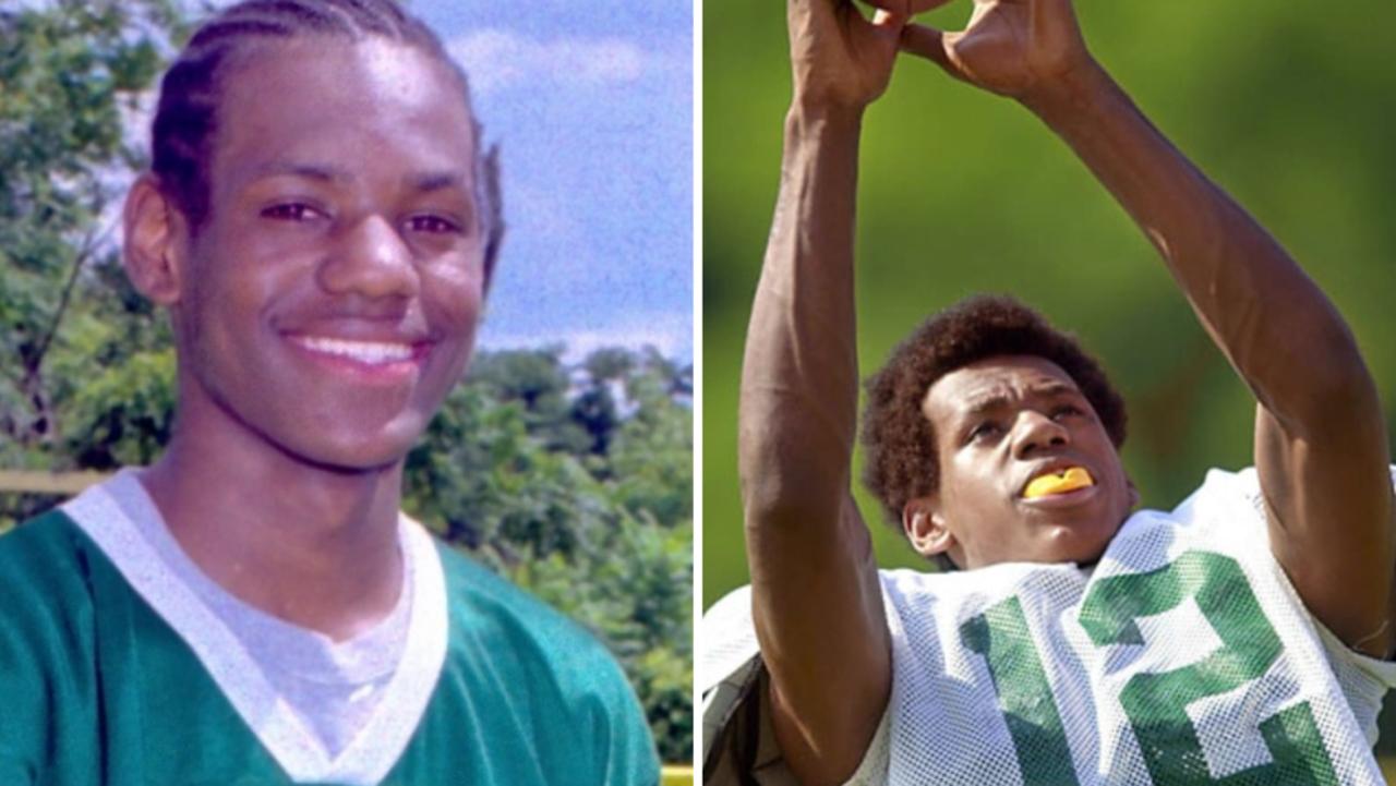 LeBron James' high school football career: The stats, the highlights and  the NFL offers years later