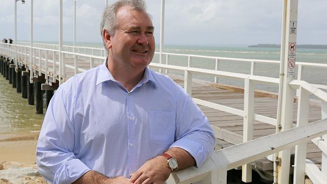 Independent federal election candidate Jack Dempsey at Hervey Bay.