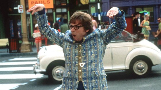 Mike Myers in Austin Powers: The Spy Who Shagged Me.