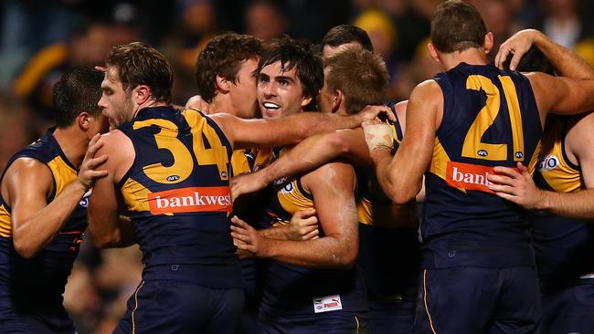 Andrew Gaff is yet to tell North Melbourne anything. Picture: Getty Images